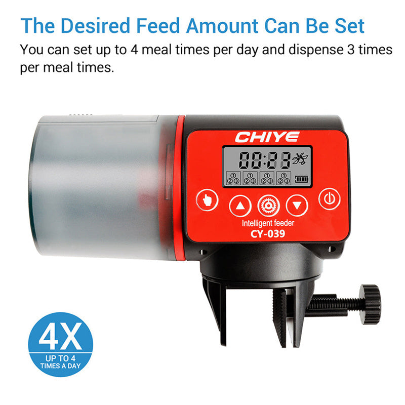 Maximize Your Aquatic Experience with the Intelligent Timing Automatic Fish Tank Feeder